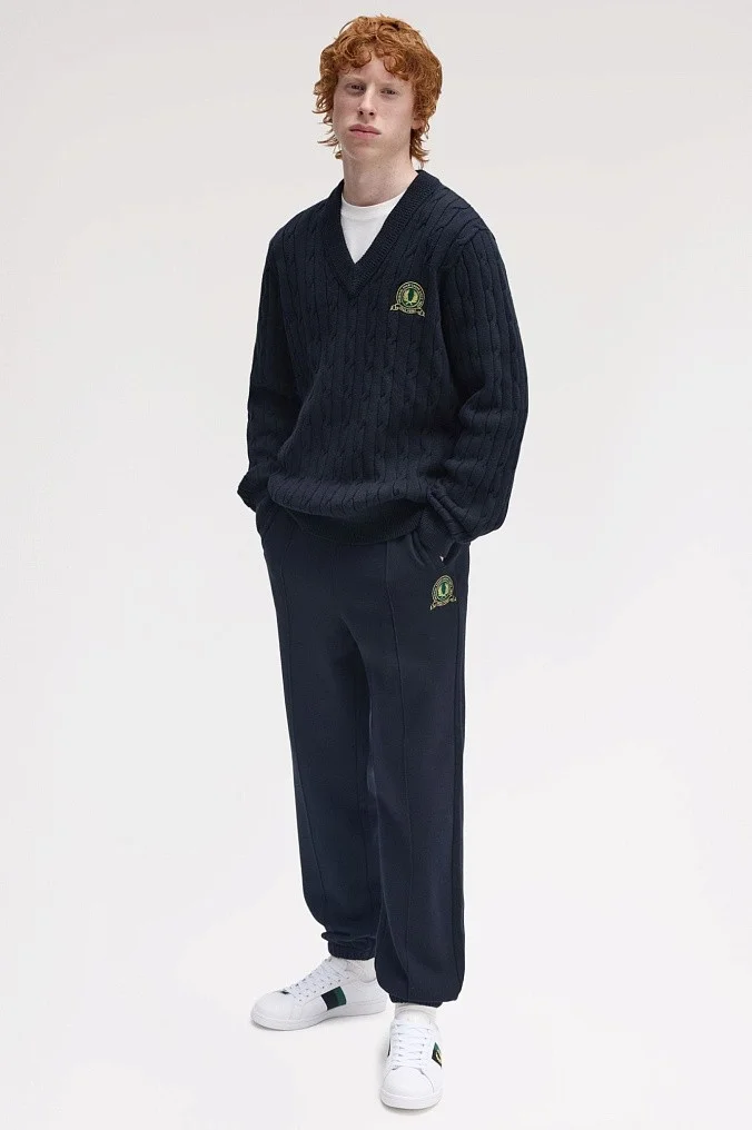 Свитер Fred Perry Tennis Badge Cable Knit Jumper