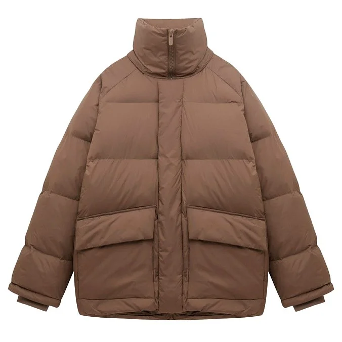 Короткая куртка мужская SHU коричневая
