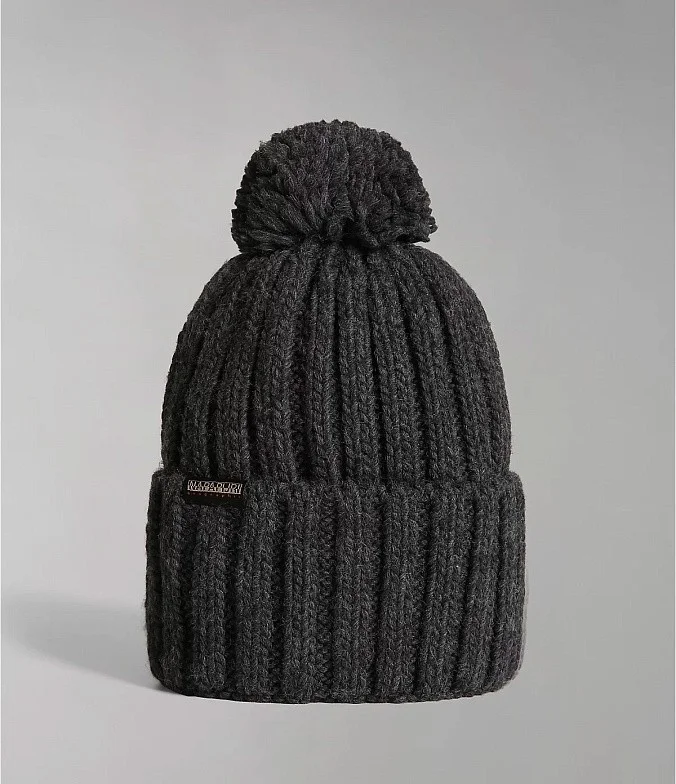 Шапка Napapijri Semiury Dark Grey Melange