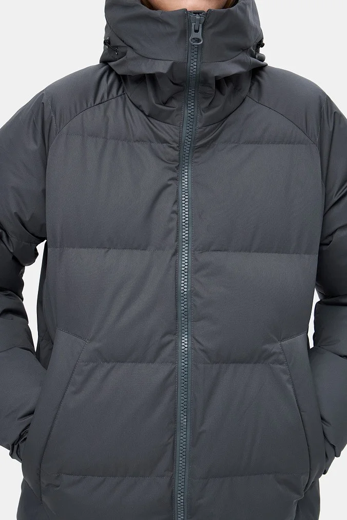 Пуховик женский SHU графитовый