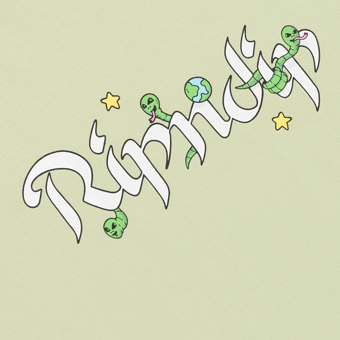 Футболка RIPNDIP Alien Whisperer Tee Light Moss